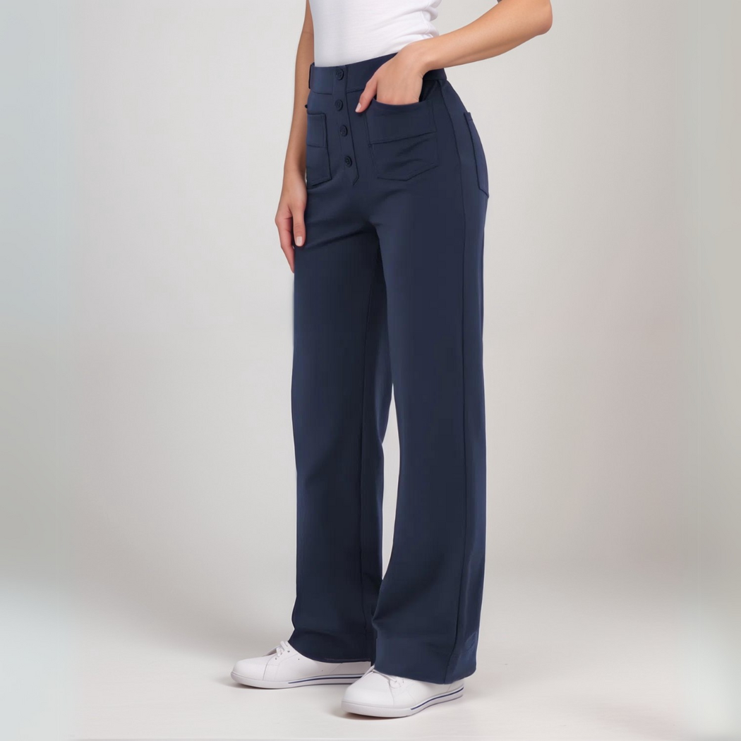 Daisy | Elegant High-Waist Pants