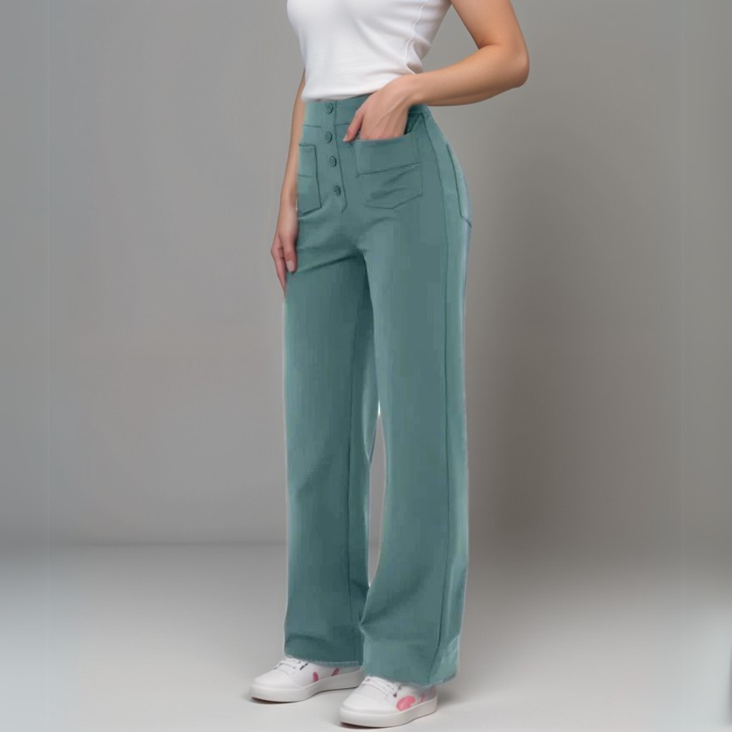 Daisy | Elegant High-Waist Pants