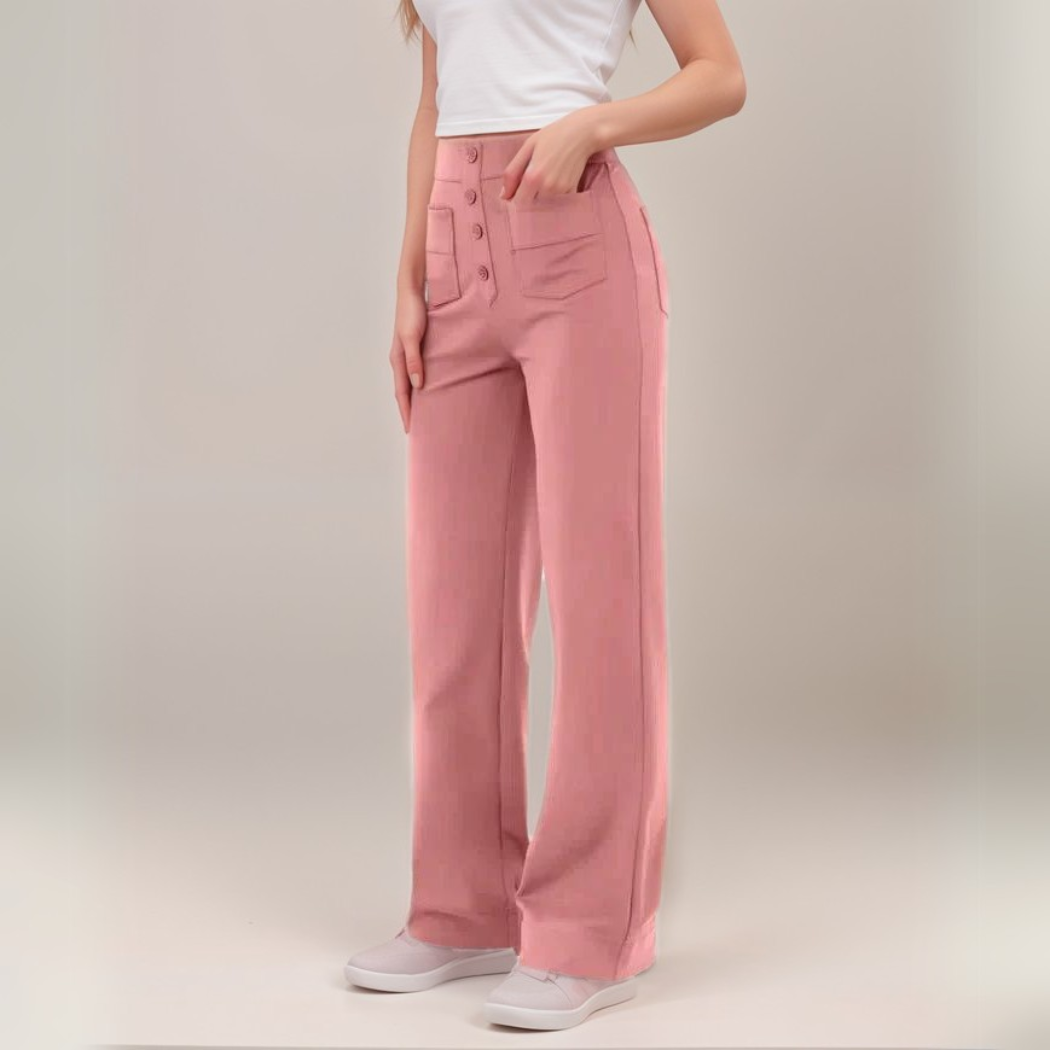 Daisy | Elegant High-Waist Pants