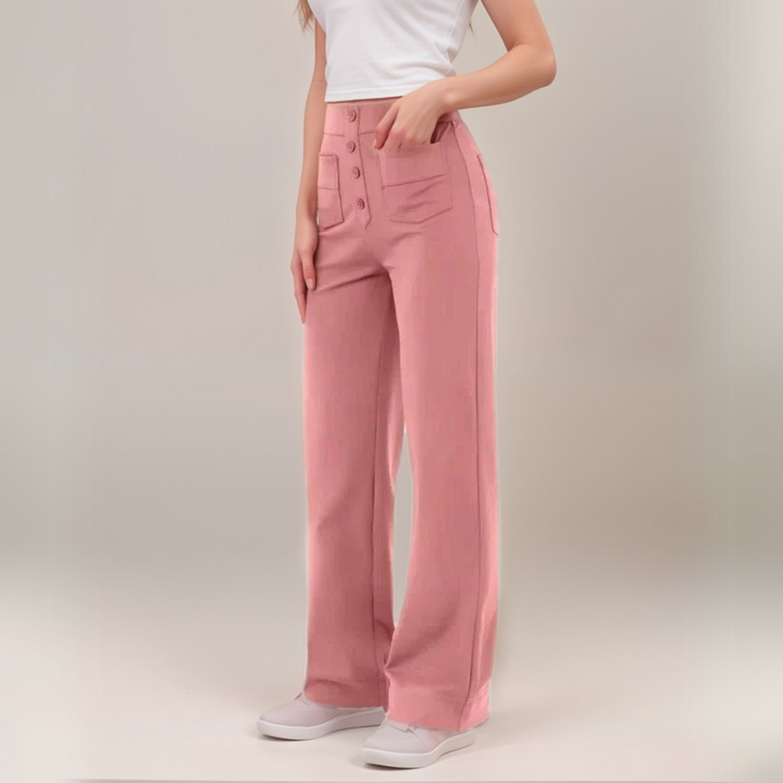 Daisy | Elegant High-Waist Pants