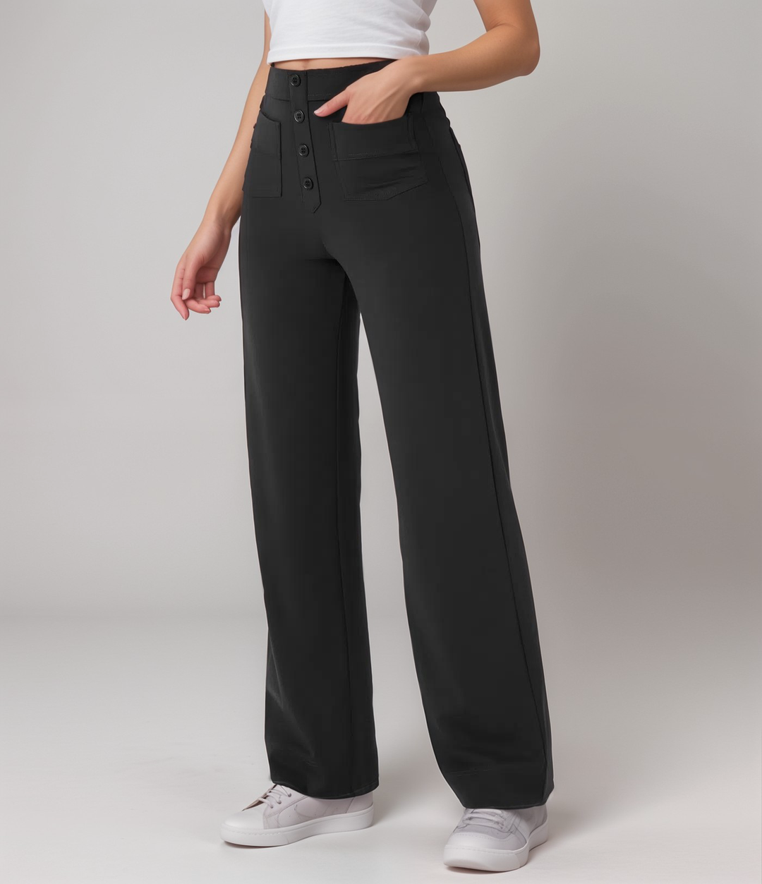 Daisy | Elegant High-Waist Pants