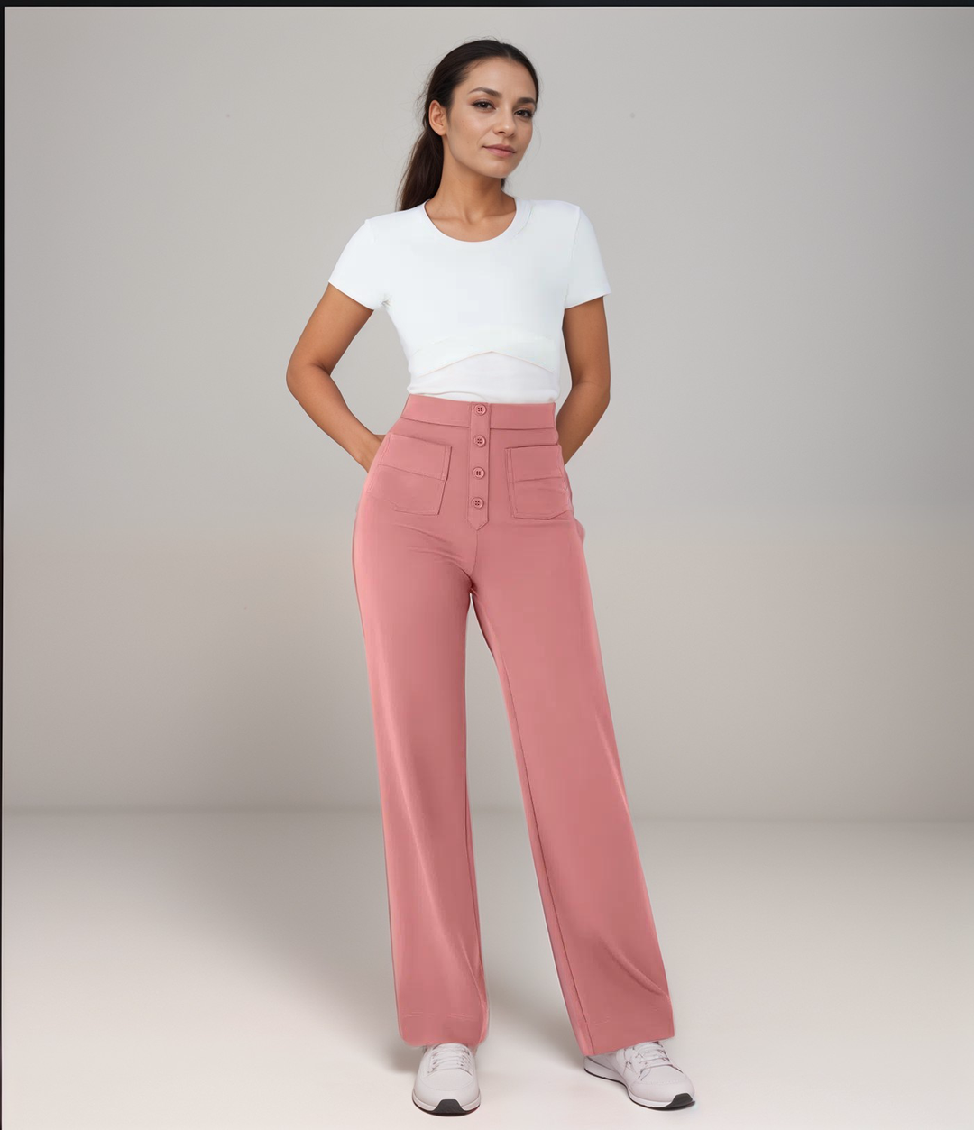 Daisy | Elegant High-Waist Pants