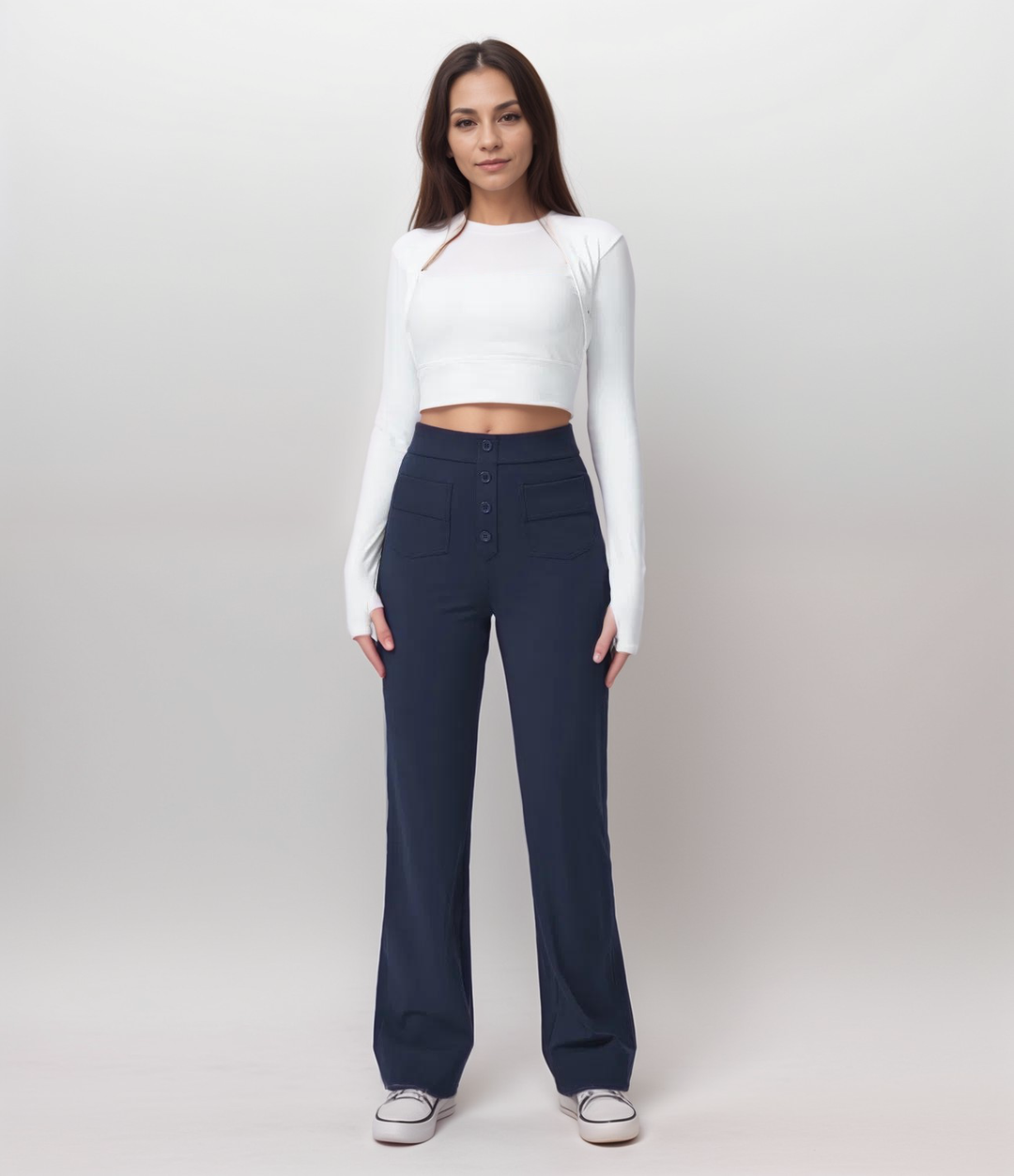 Daisy | Elegant High-Waist Pants