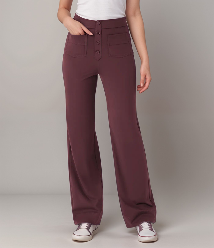Daisy | Elegant High-Waist Pants
