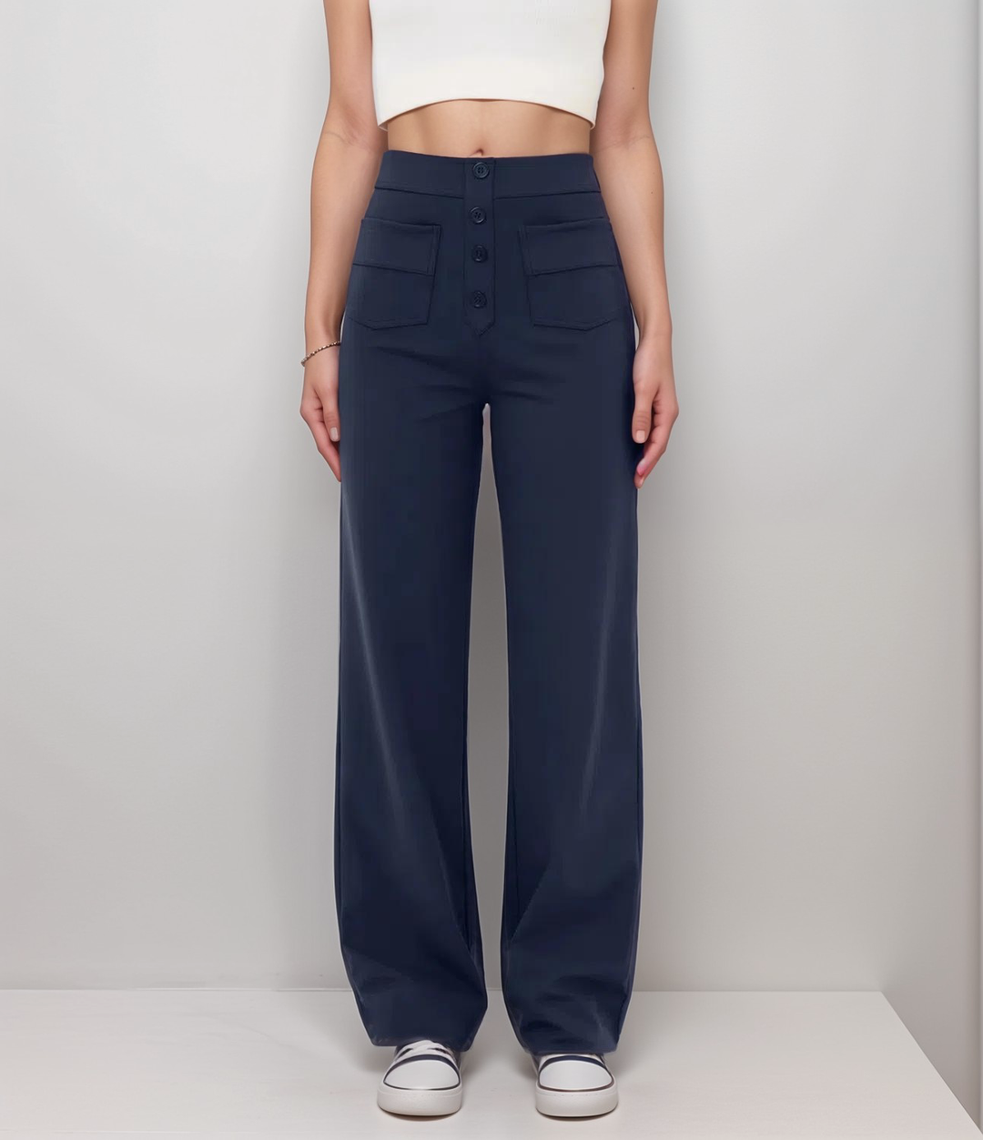Daisy | Elegant High-Waist Pants