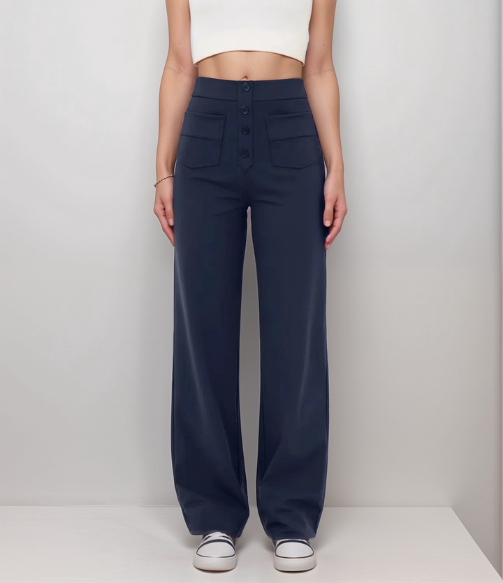 Daisy | Elegant High-Waist Pants