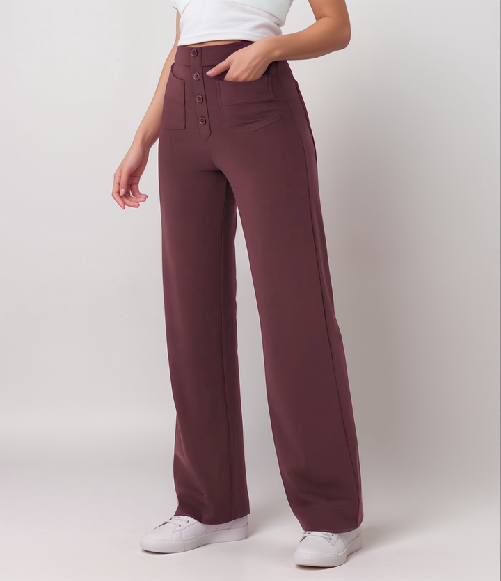 Daisy | Elegant High-Waist Pants
