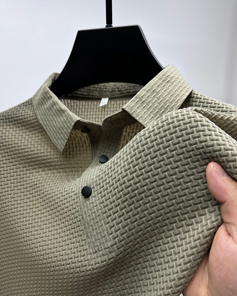 Stefan | Textured Classic Polo