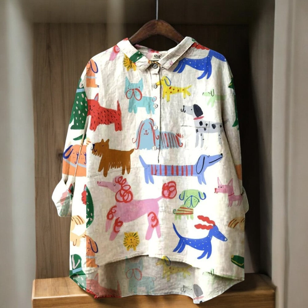 Gerda | Lightweight Casual Blouse