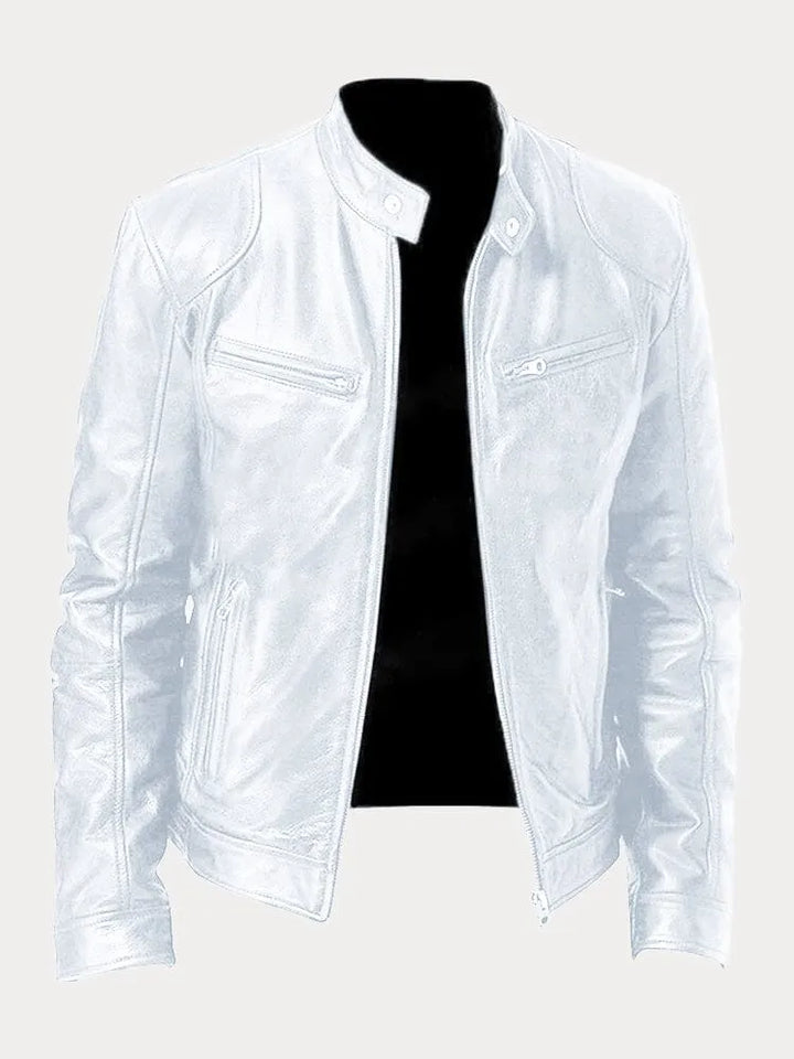 Mike | Classic Leather Jacket