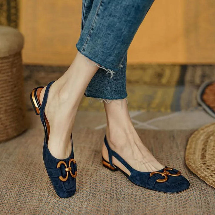 Nathalie | Elegant Slingback Flats