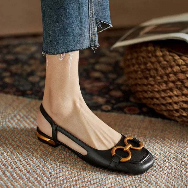 Nathalie | Elegant Slingback Flats