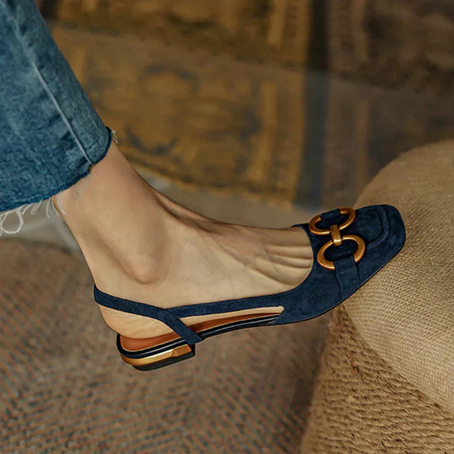 Nathalie | Elegant Slingback Flats