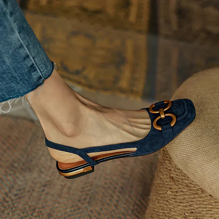 Nathalie | Elegant Slingback Flats