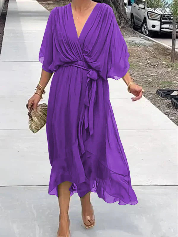 Isabella | Elegant Wrap Dress