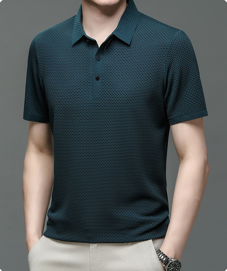 Stefan | Textured Classic Polo