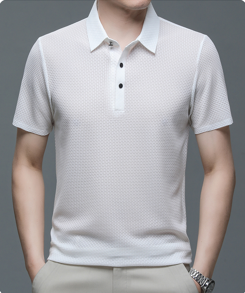 Stefan | Textured Classic Polo