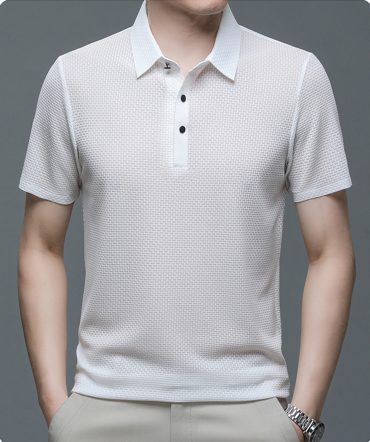 Stefan | Textured Classic Polo