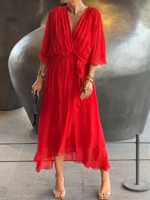 Isabella | Elegant Wrap Dress