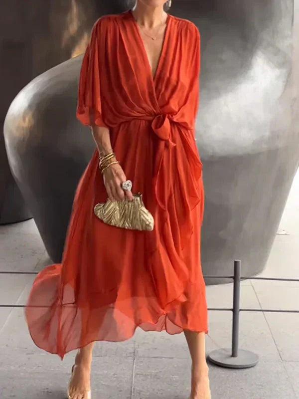 Isabella | Elegant Wrap Dress
