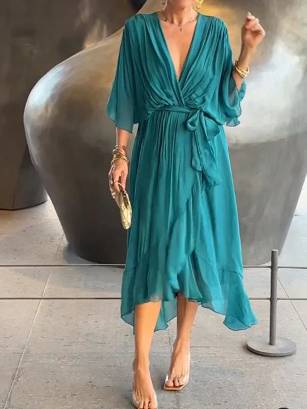 Isabella | Elegant Wrap Dress