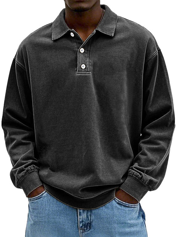 Louis | Classic Long-Sleeve Polo