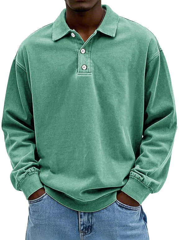 Louis | Classic Long-Sleeve Polo