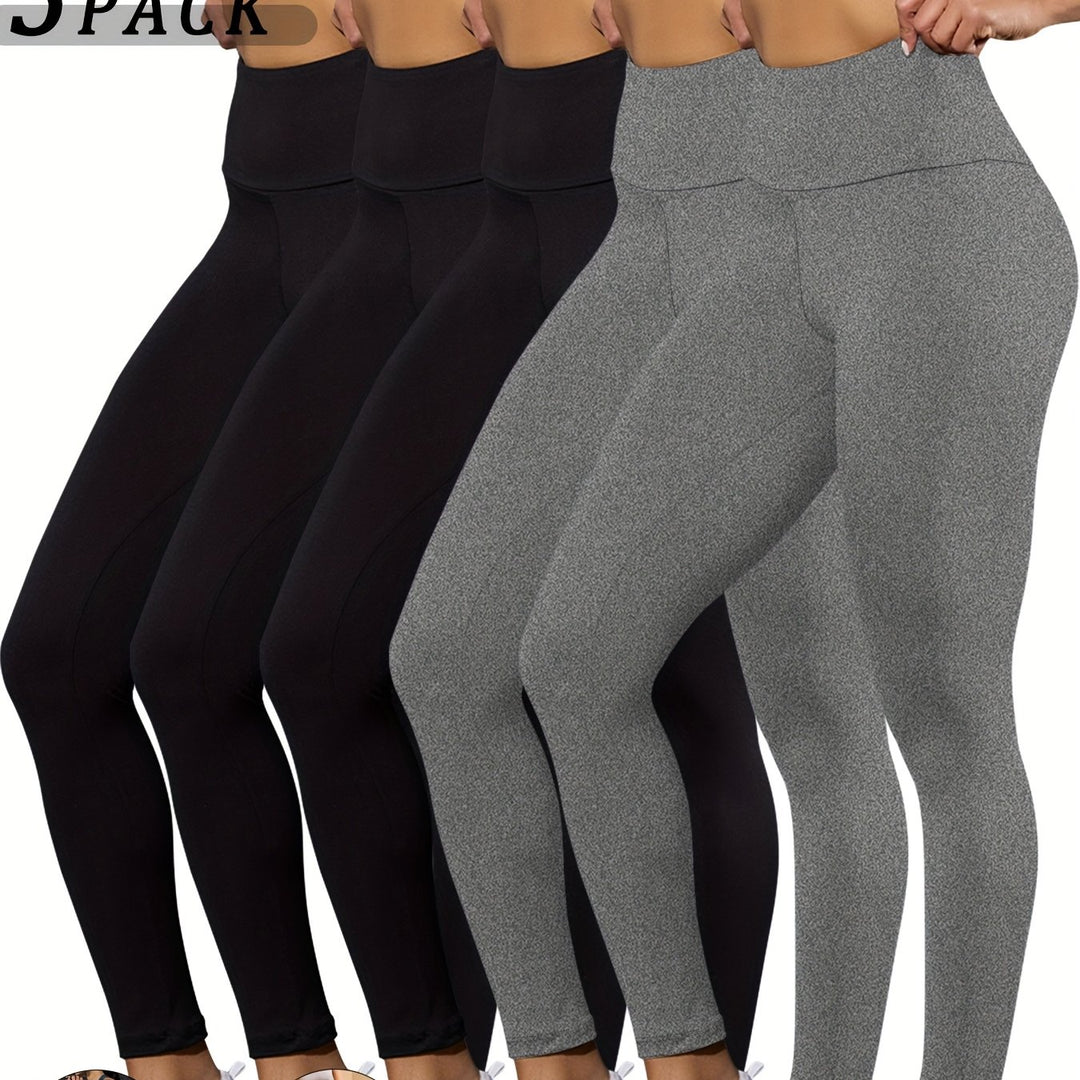 Seriena | Premium Active Leggings (5-Pack)