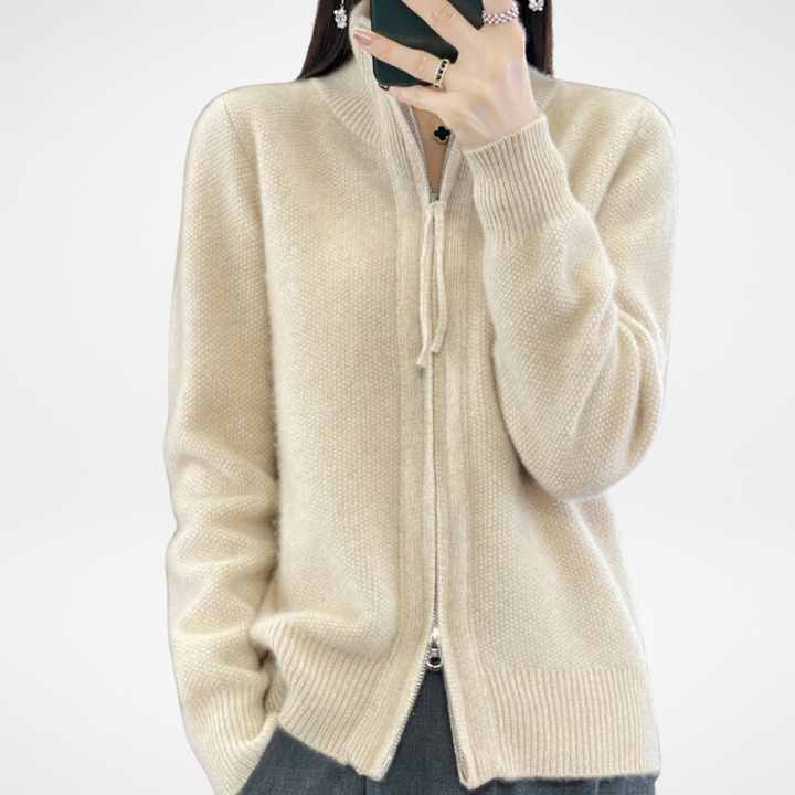 Florence - Zip-Up Cardigan