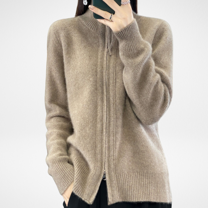 Florence - Zip-Up Cardigan