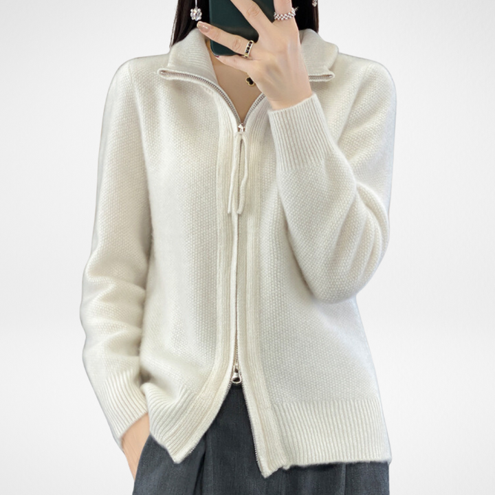 Florence - Zip-Up Cardigan