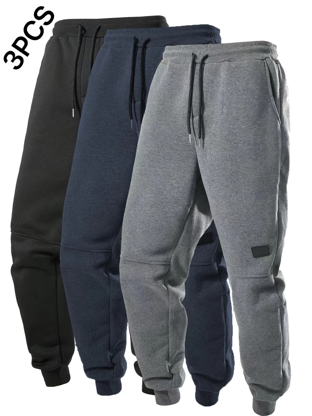 Jowy | Warm Joggers Set (3 Pairs)