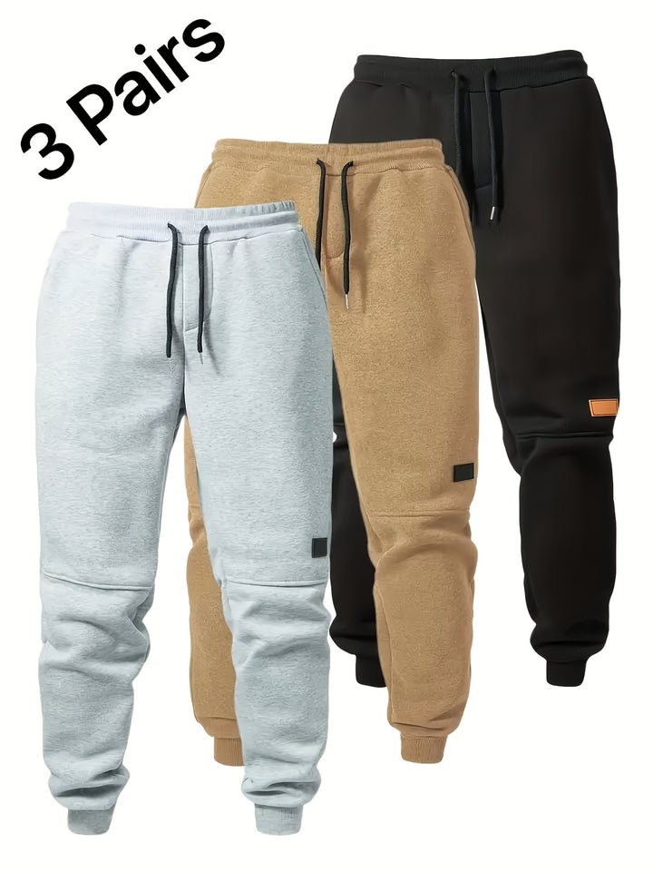 Jowy | Warm Joggers Set (3 Pairs)