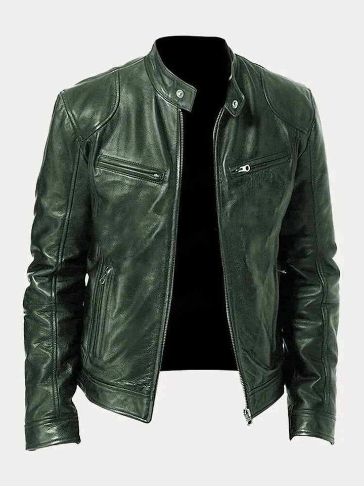 Mike | Classic Leather Jacket