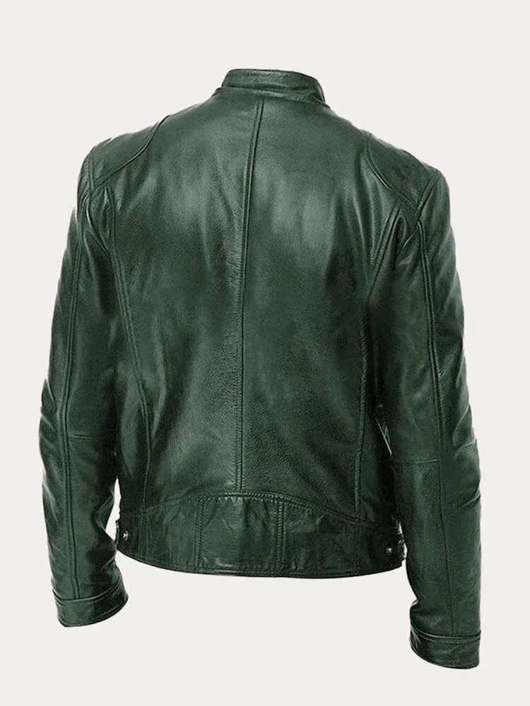 Mike | Classic Leather Jacket