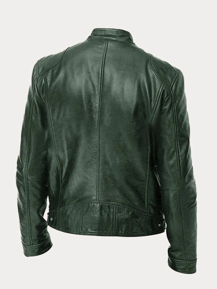 Mike | Classic Leather Jacket