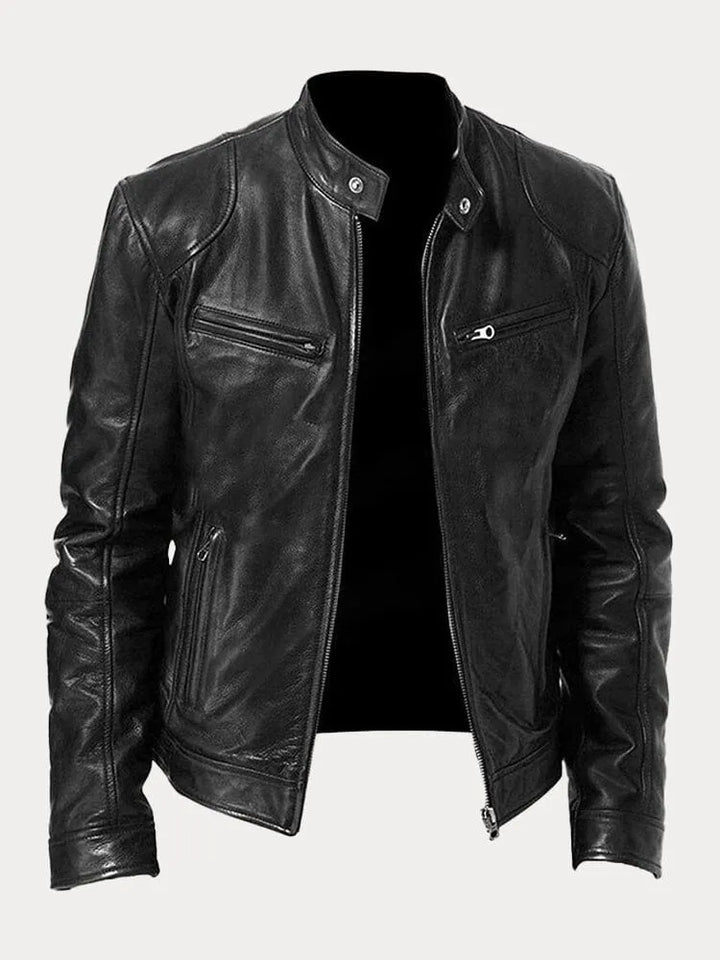 Mike | Classic Leather Jacket