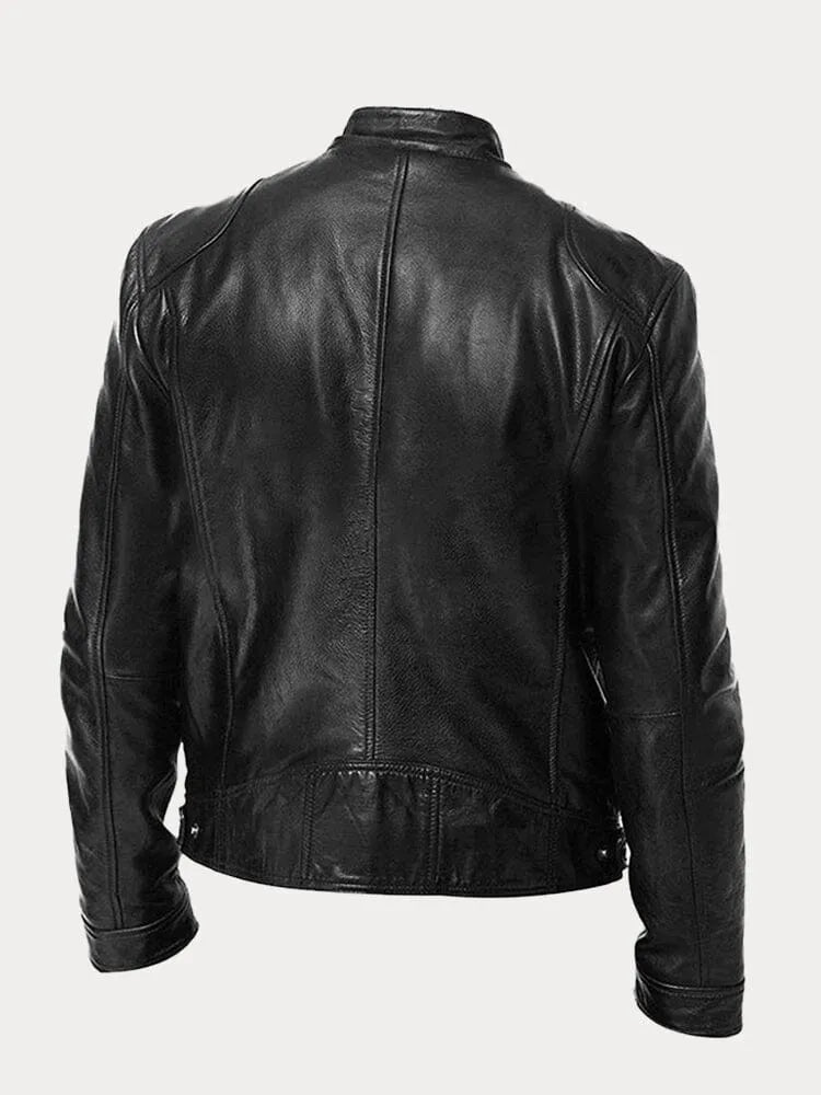 Mike | Classic Leather Jacket