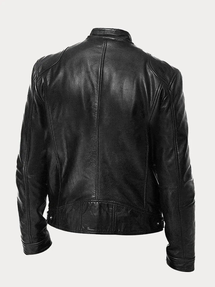 Mike | Classic Leather Jacket