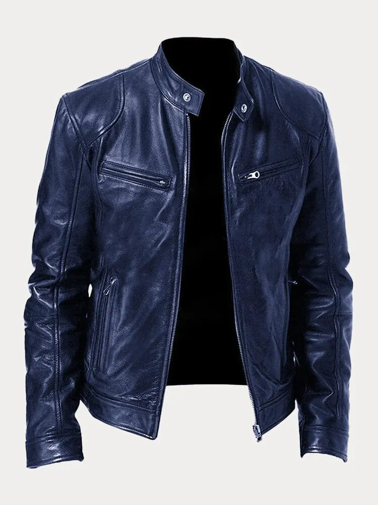 Mike | Classic Leather Jacket