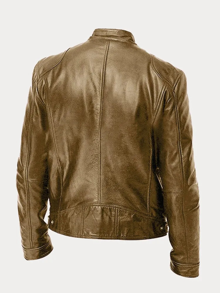 Mike | Classic Leather Jacket