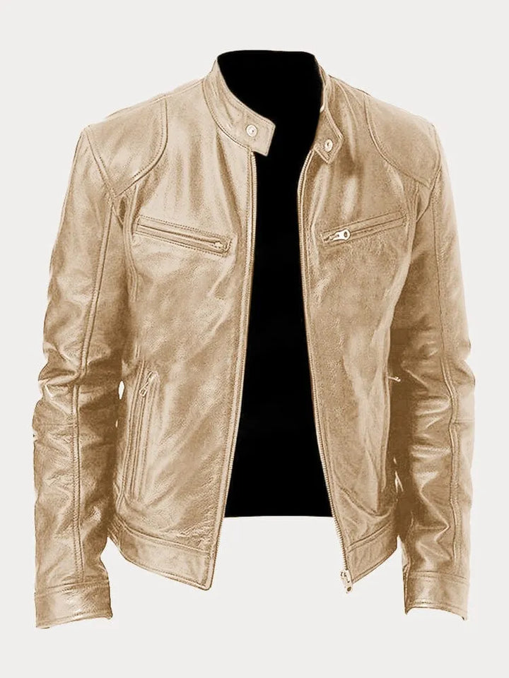 Mike | Classic Leather Jacket