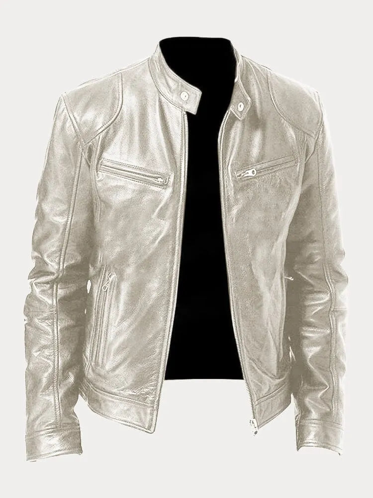 Mike | Classic Leather Jacket