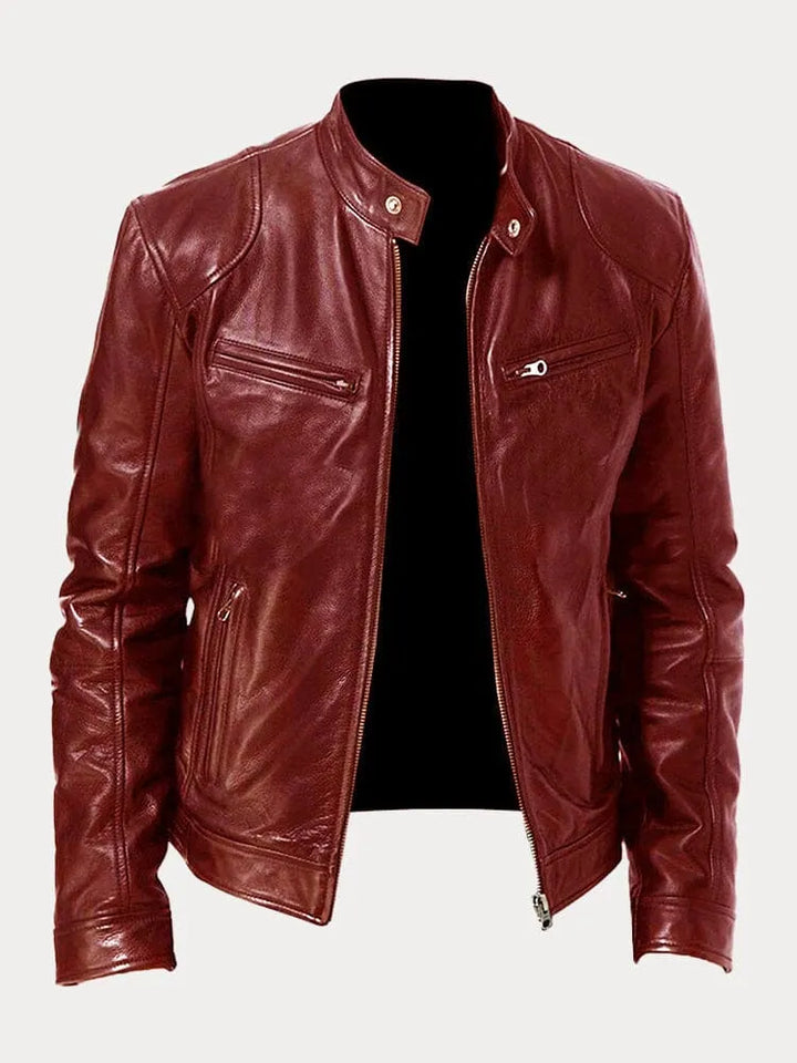Mike | Classic Leather Jacket