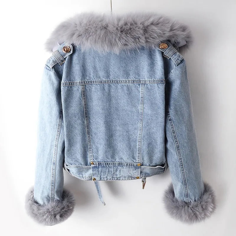 Abigail - Premium Denim Jacket