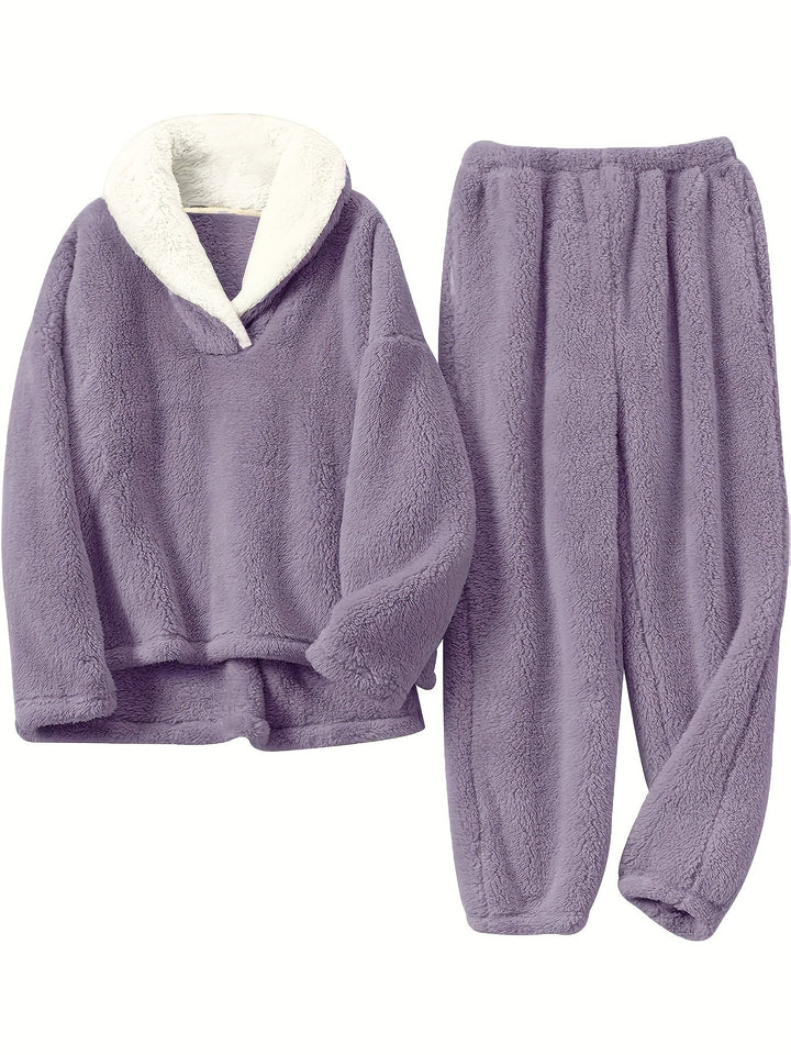 Stella - Flannel Loungewear Set