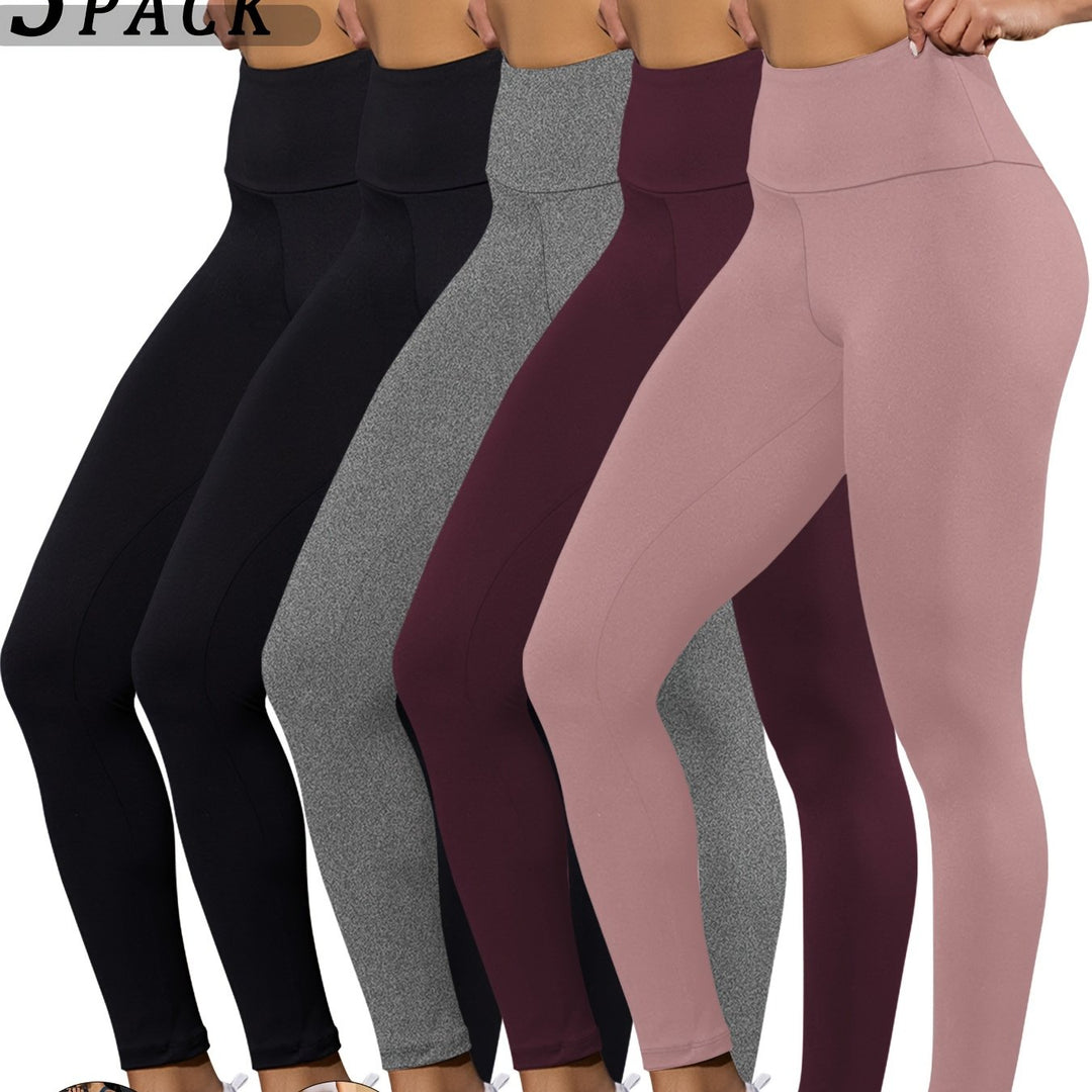 Seriena | Premium Active Leggings (5-Pack)
