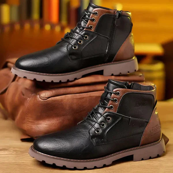 Frank - Lace-Up Boots